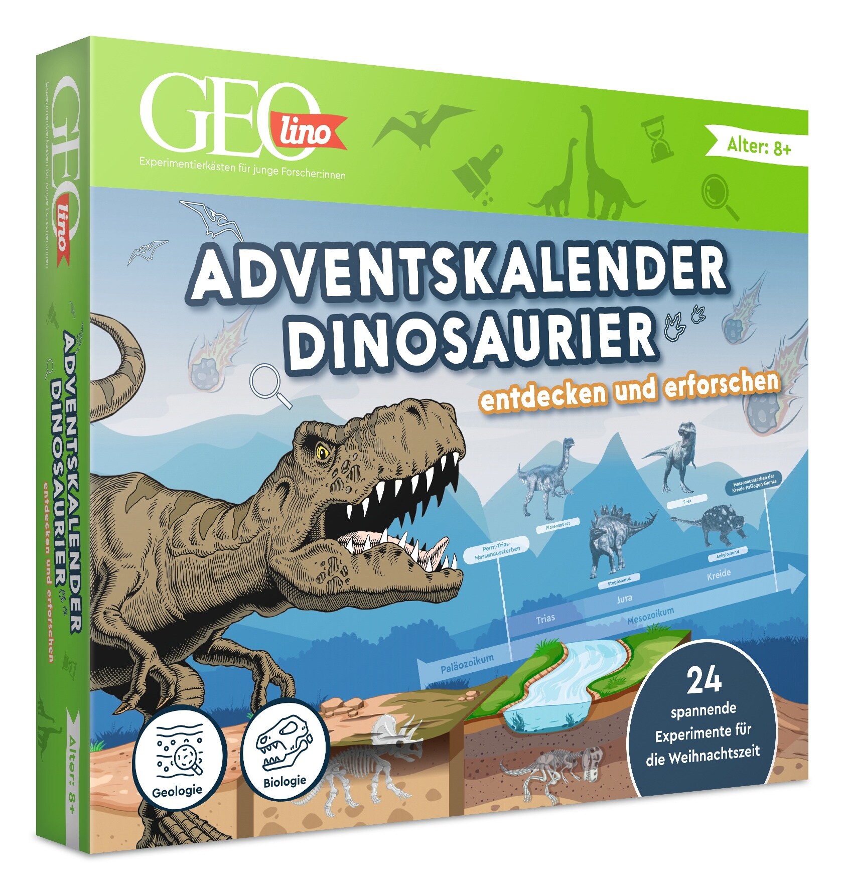 GEOlino Adventskalender Dinosaurier 