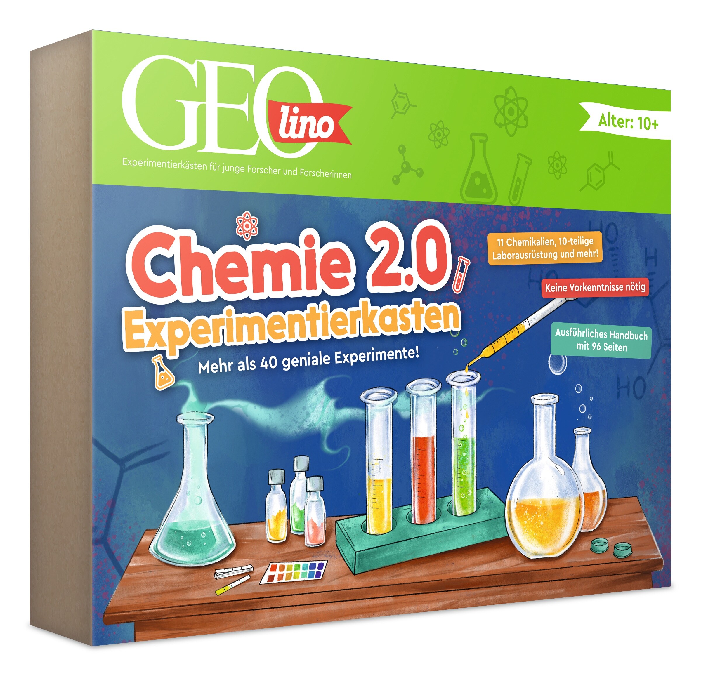 GEOlino Chemie 2.0 Experimentierkasten 