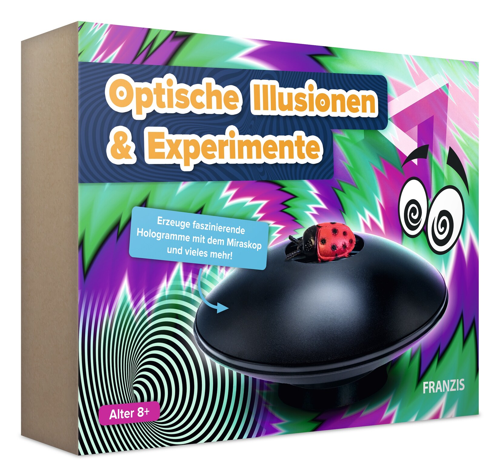 FRANZIS 67230-8 expérimentation, apprentissage & école, optique Coffret dexpérience à partir de 8 ans