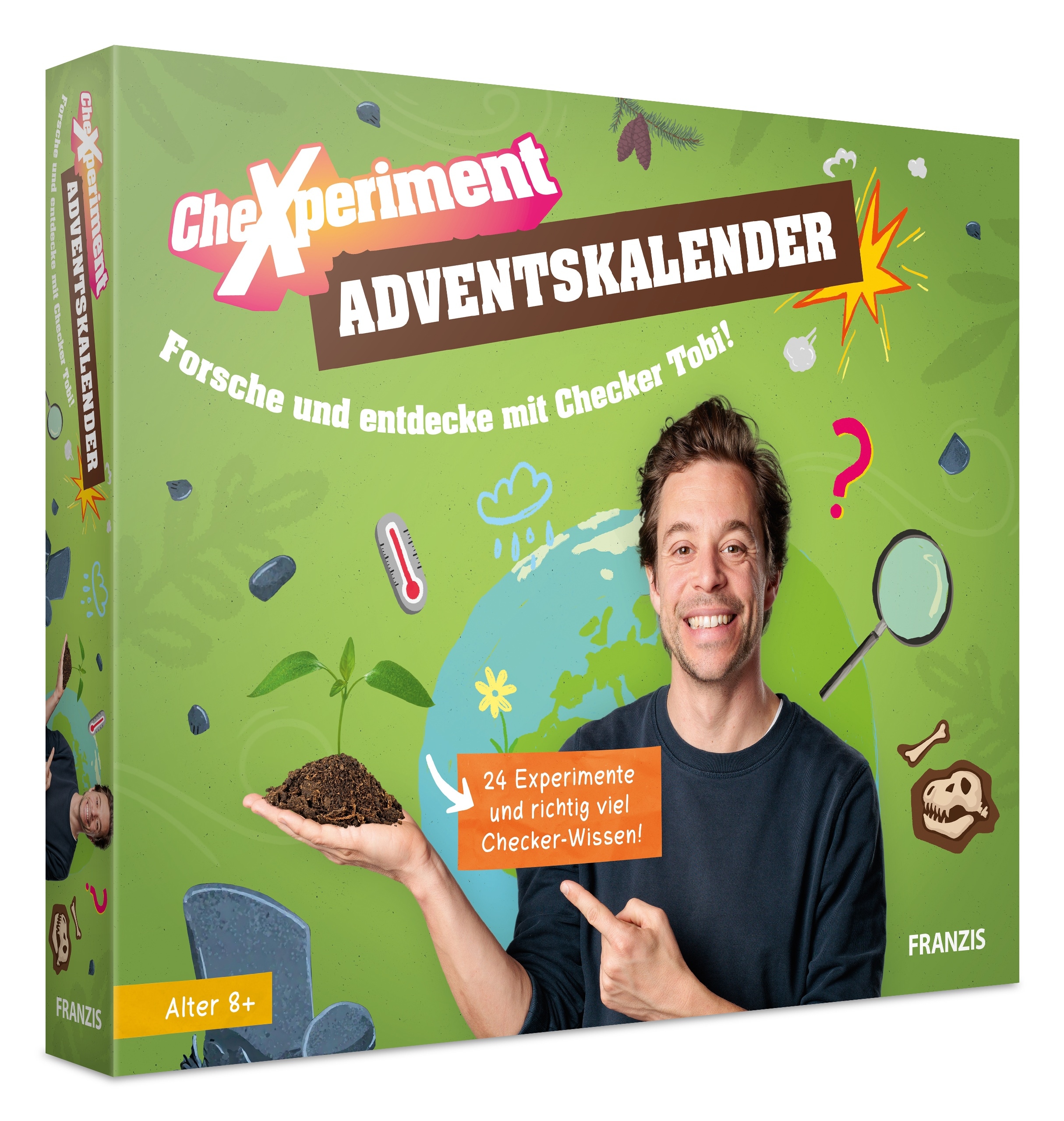 CheXperiment Adventskalender Forsche und entdecke mit Checker Tobi! 