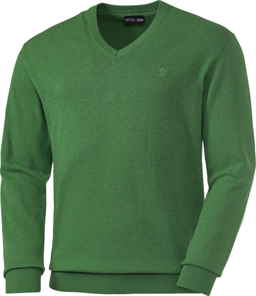 Otto Kern Herren Pullover mit V-Ausschnitt 