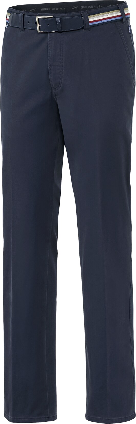 Brühl Herren Freizeithose mit Gürtel