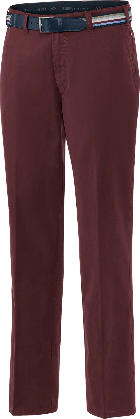 Brühl Herren Freizeithose mit Gürtel