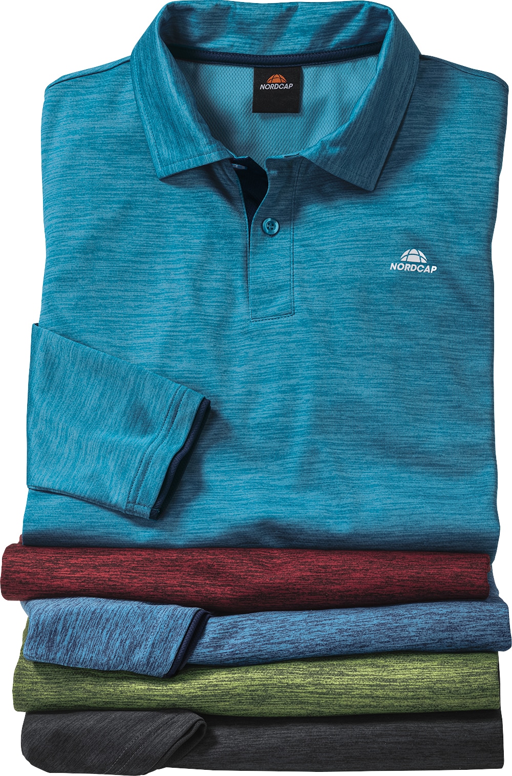 Nordcap 5er Pack Funktionspolos langarm 