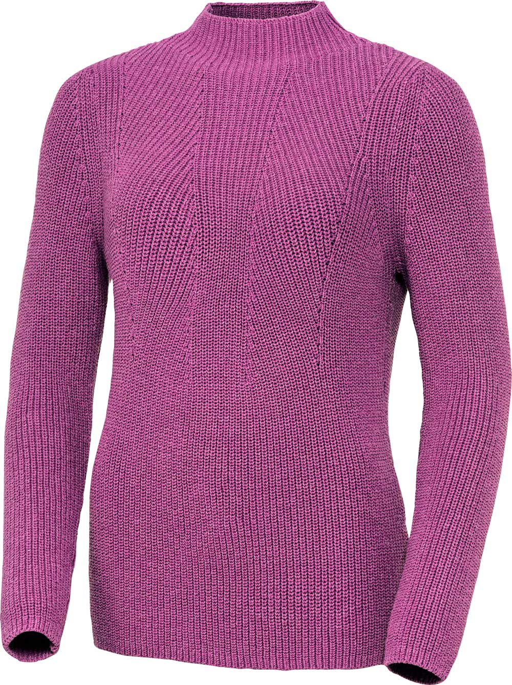 Emilia Parker Damen Stehkragen Pullover 