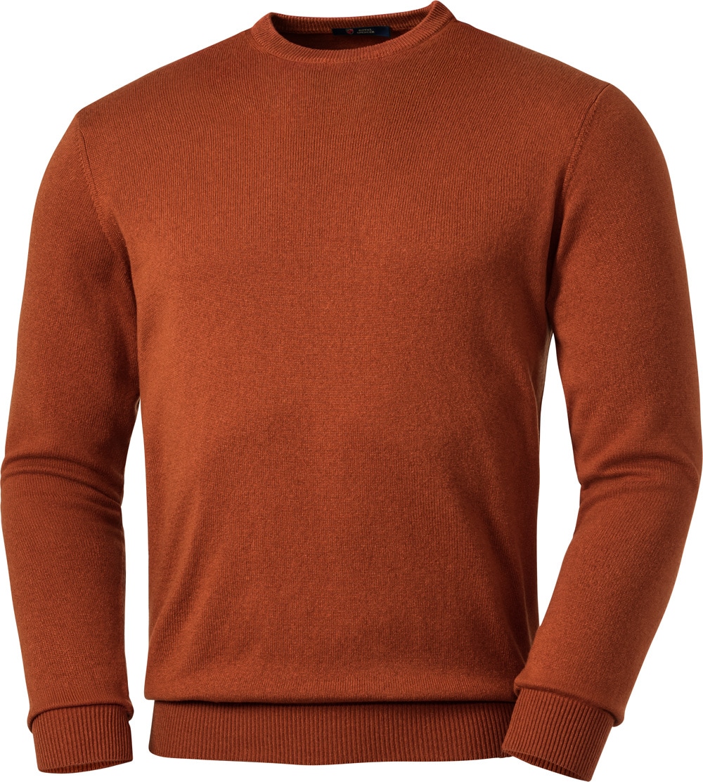 Royal Spencer Herrenpullover Kaschmir-Seide Rundhals 