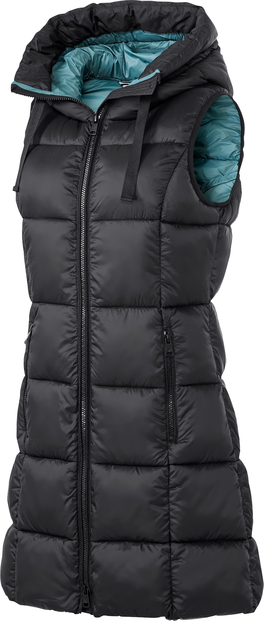 Patsy & Lou Damen Steppweste mit Kapuze 