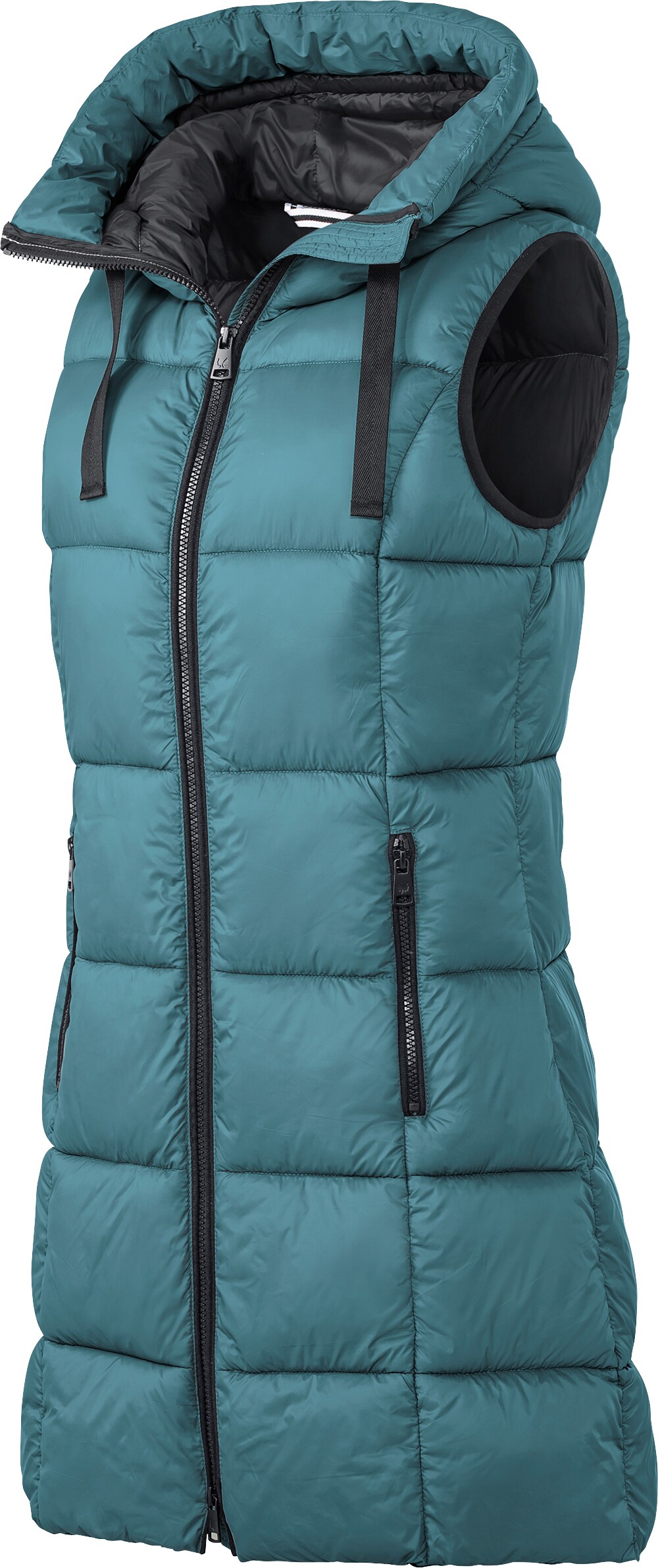 Patsy & Lou Damen Steppweste mit Kapuze 