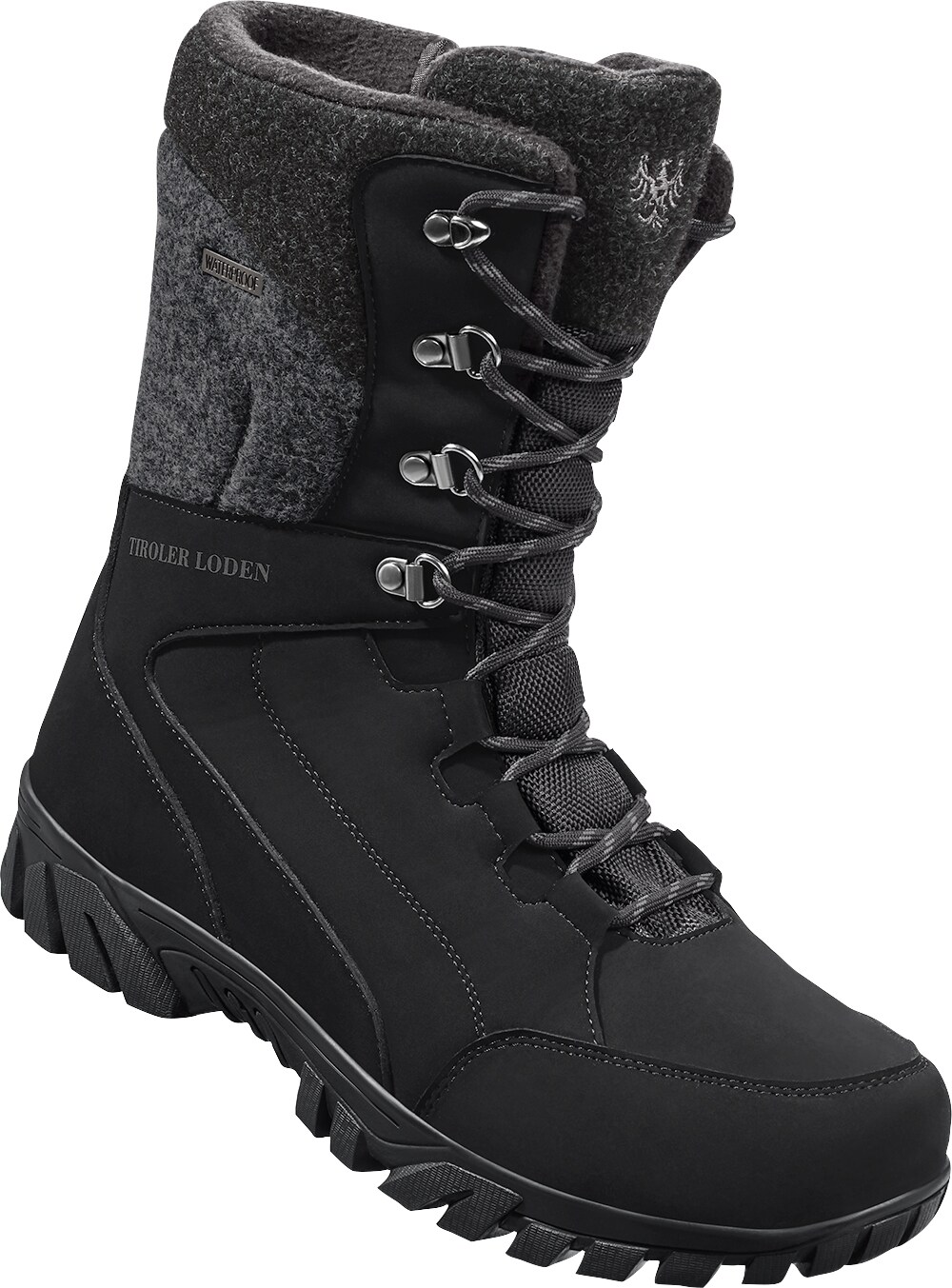 Tiroler Loden Thermostiefel mit Rei&szlig;verschluss unisex 