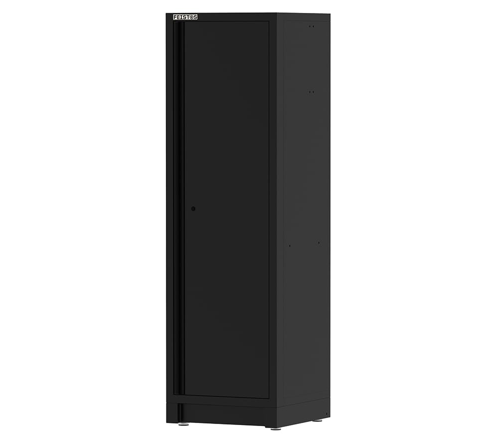 Feistos Hochschrank EOS Blackline Solo Schwarz | 61x60x200cm 