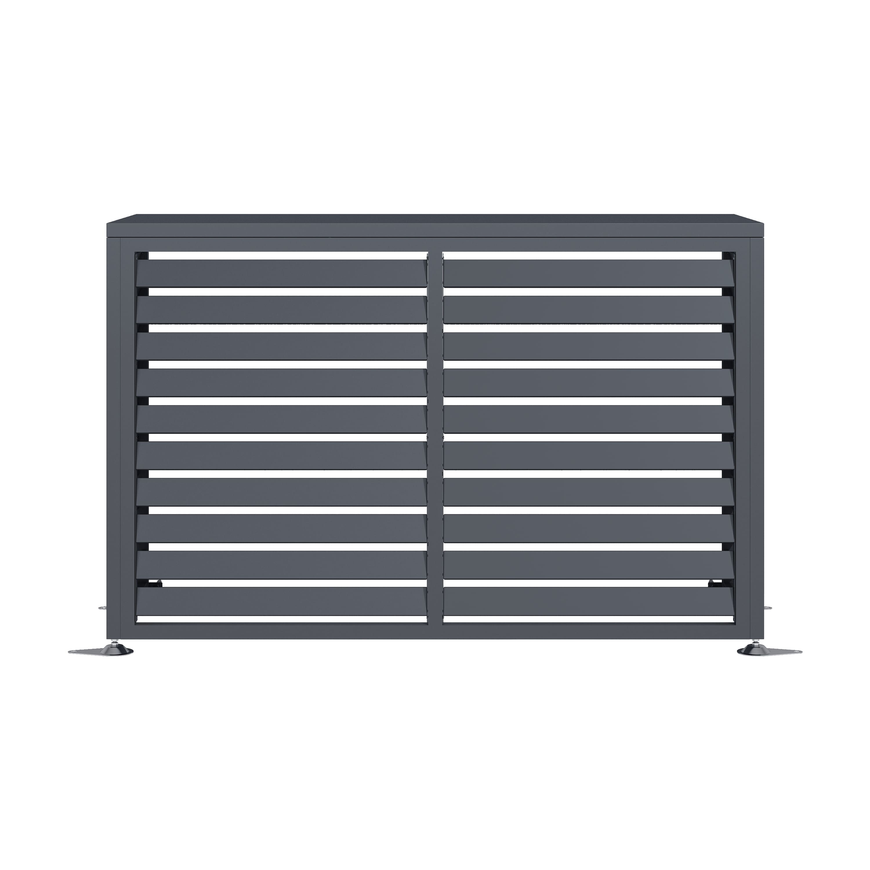 Westmann Verkleidung W&auml;rmepumpe Boxa M | Anthrazit Anthrazit | 56x140x97cm 