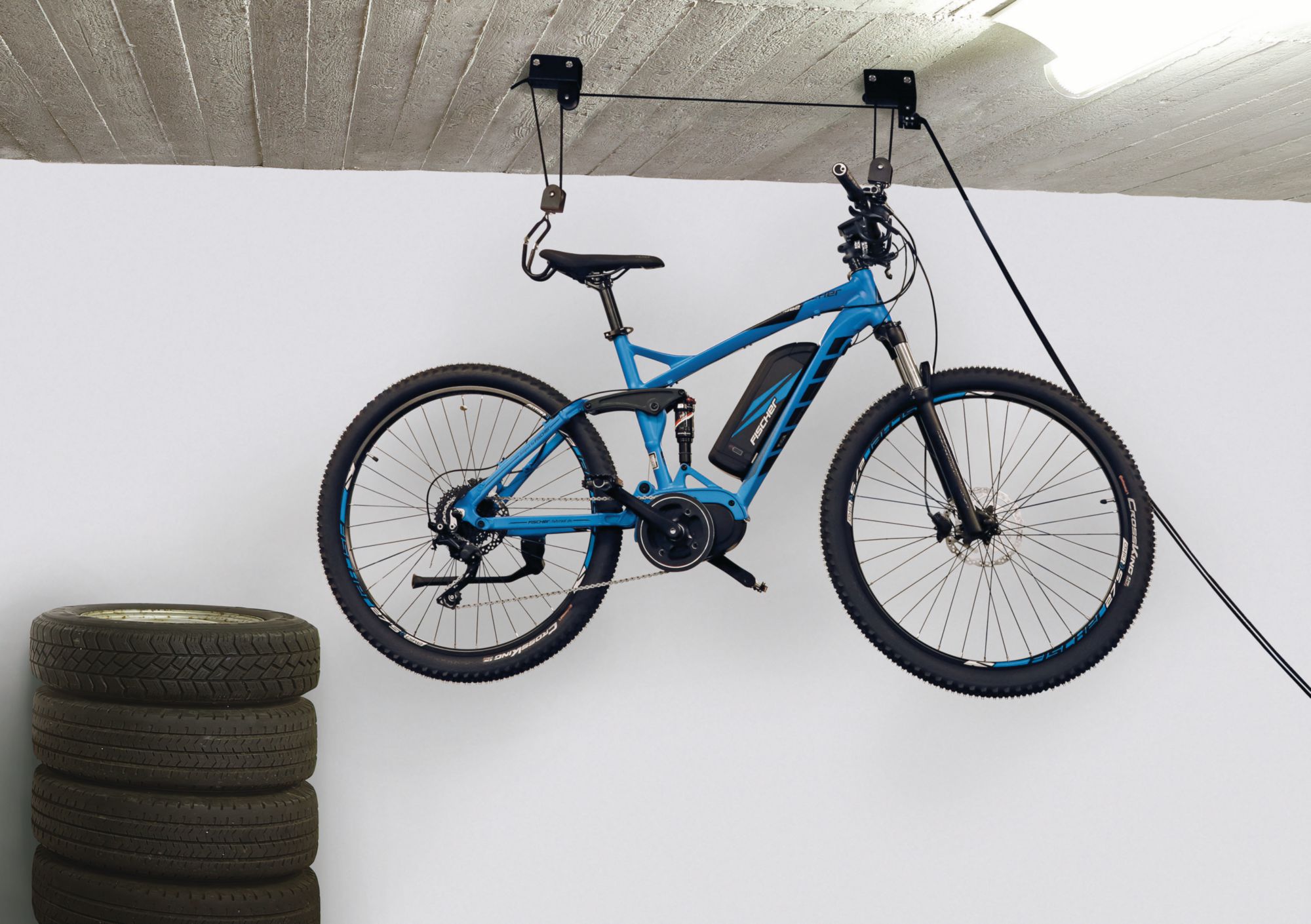 FISCHER Fahrradlift Profi Plus Tragkraft 57kg 