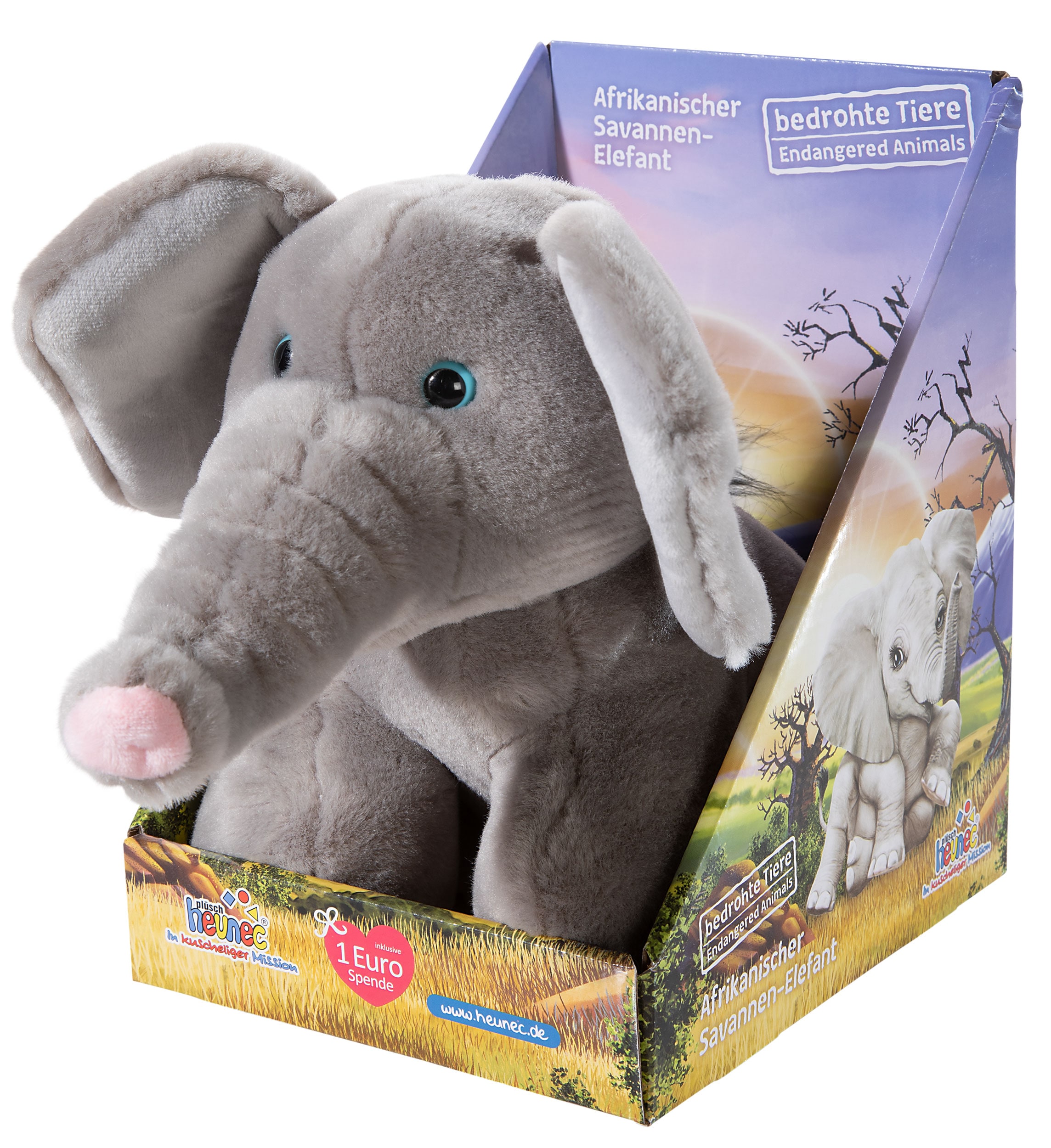 HEUNEC Elefant - vom Aussterben bedrohtes Tier 