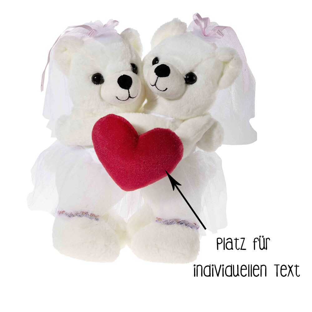 HEUNEC HochzeitsB&auml;renpaar B&auml;rin und B&auml;rin 