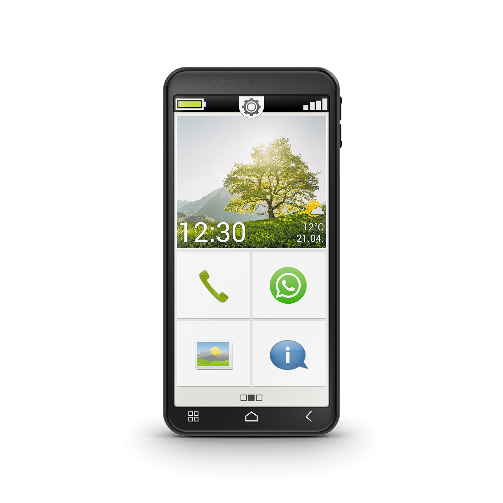 Emporia SMART.7lite 128GB Schwarz 
