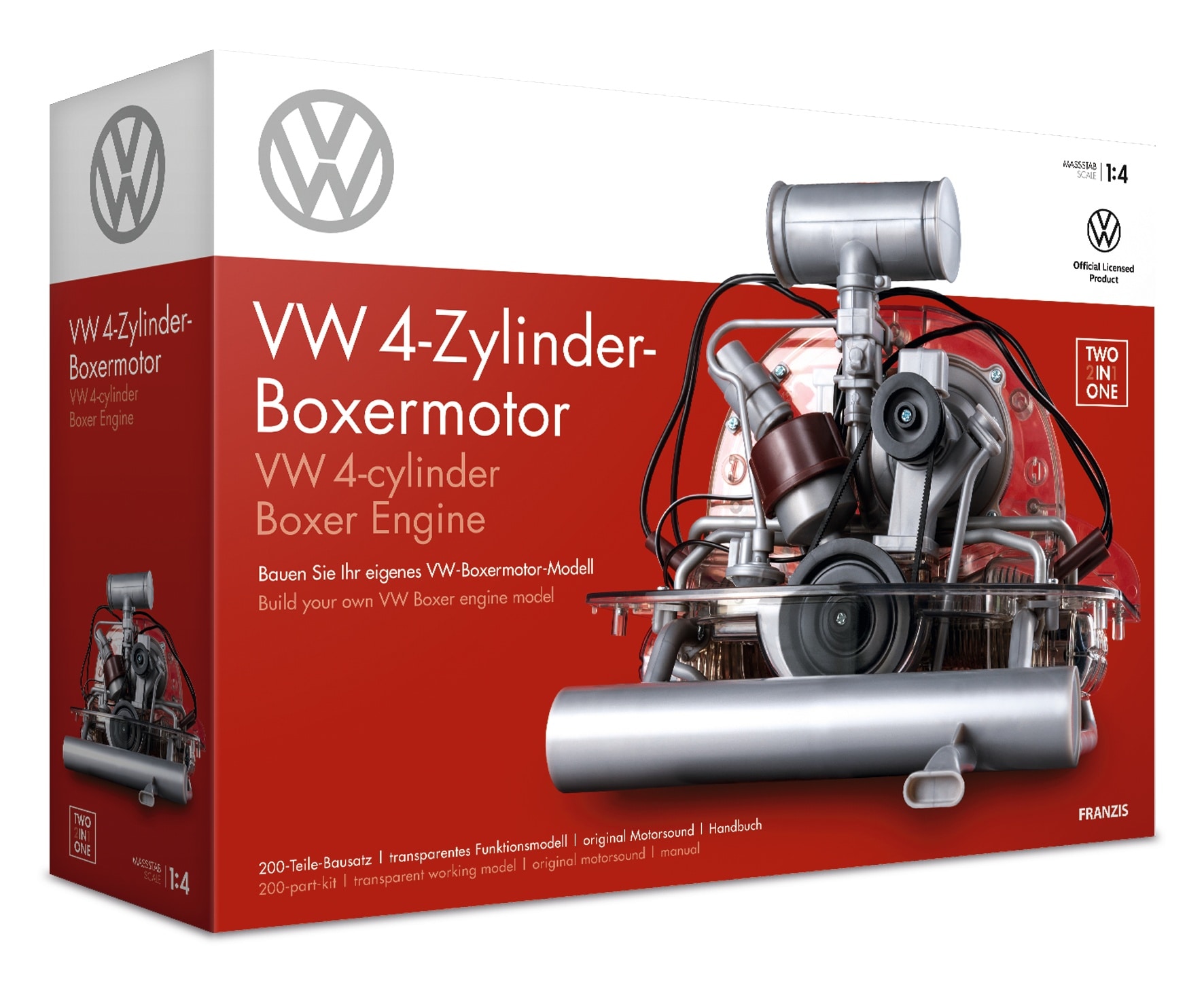 VW 4-Zylinder-Boxermotor 