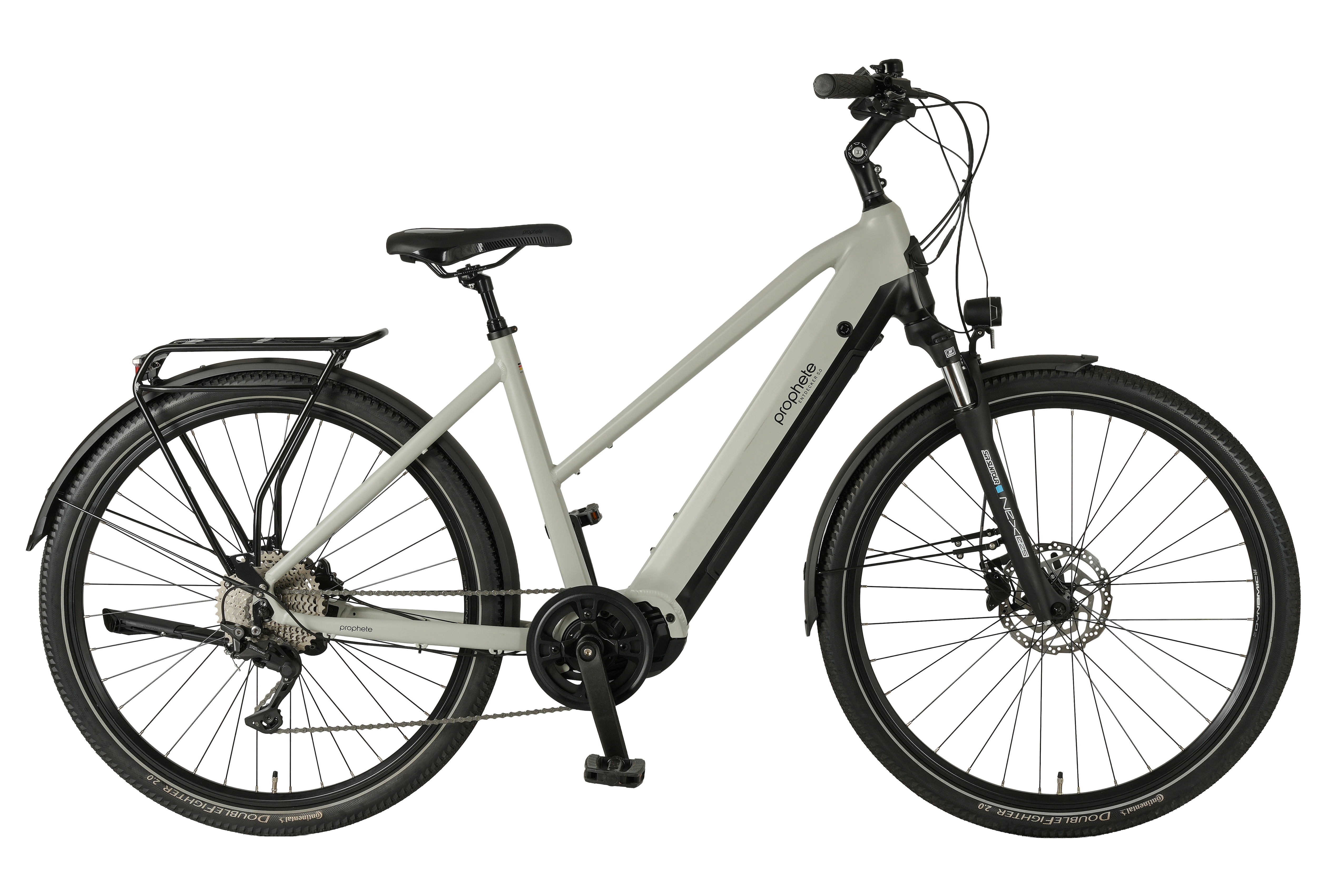 Prophete E-Bike Entdecker 5.0 Trekking 28" Trapez 
