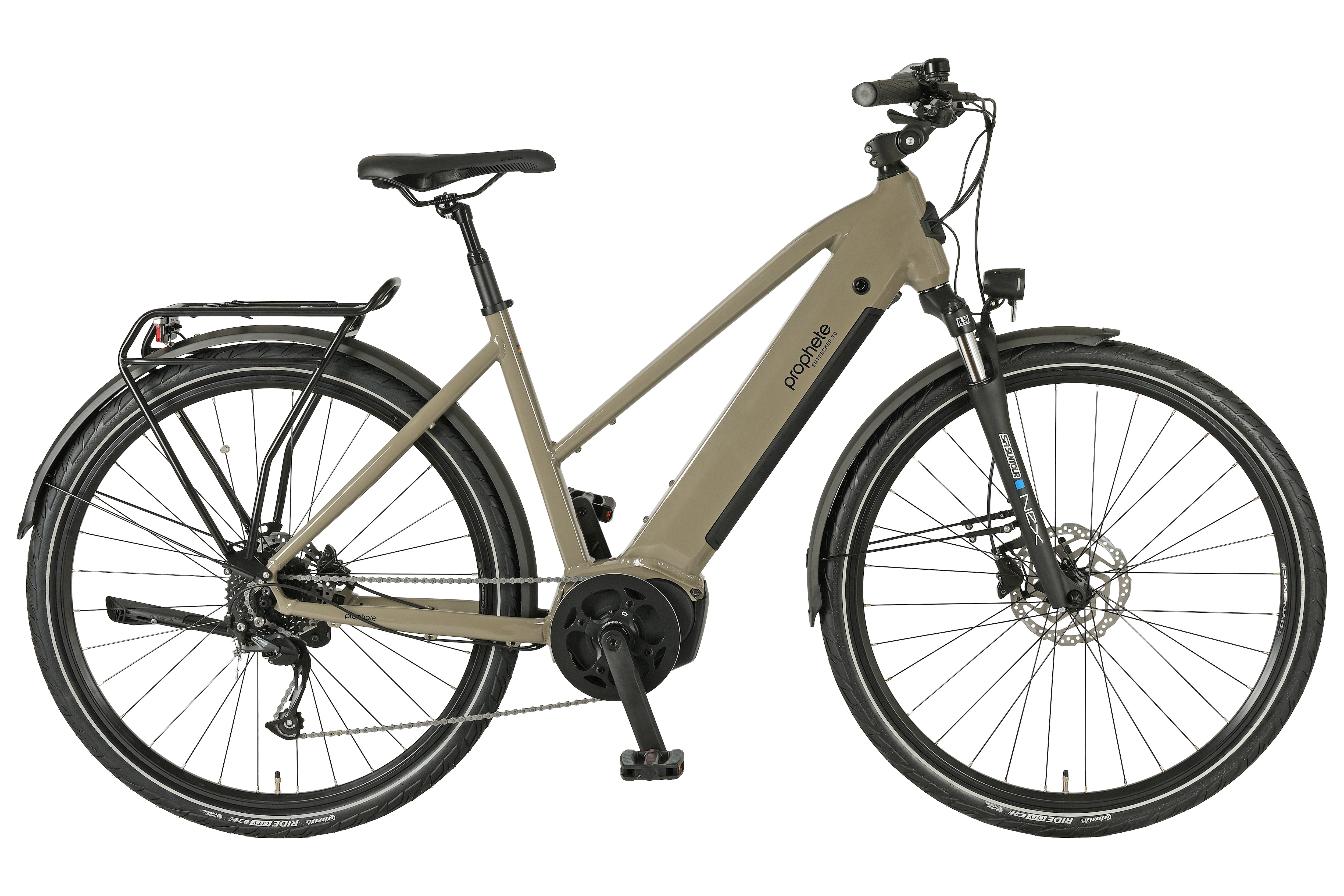 Prophete E-Bike Entdecker 3.0 Trekking 28" Trapez 