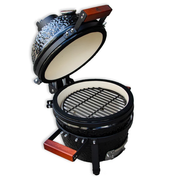 BBQ First Kamado Mini Grill, Tischgrill 