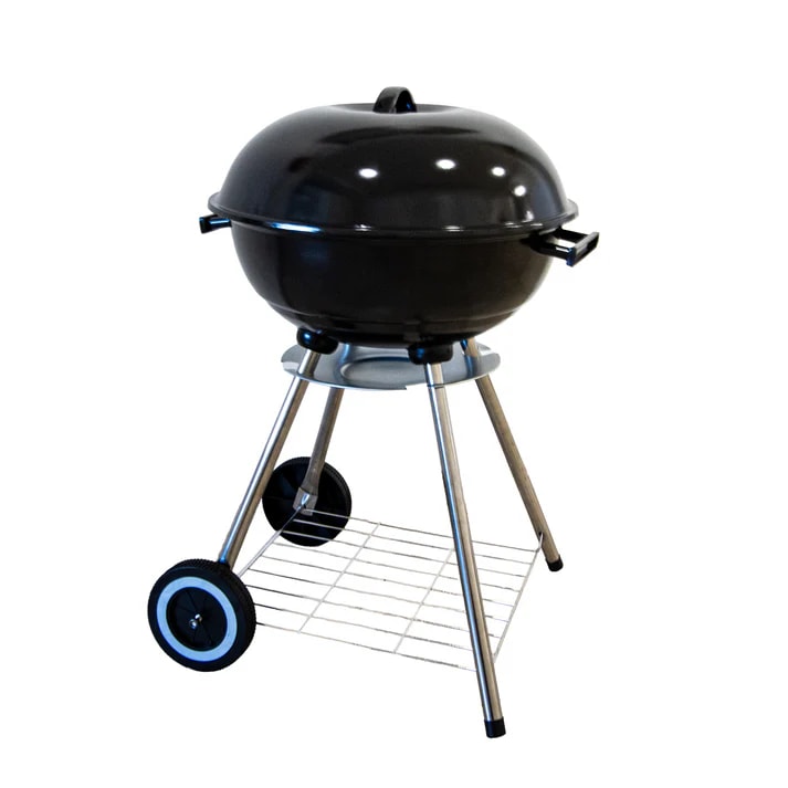 Schweng Camping Edelstahl Holzkohle Kugelgrill 