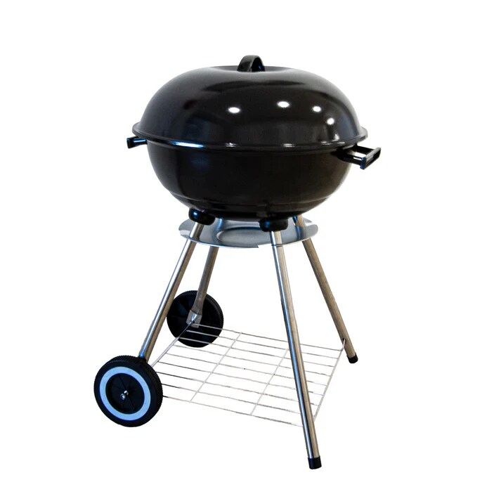 Camping Edelstahl Holzkohle Kugelgrill