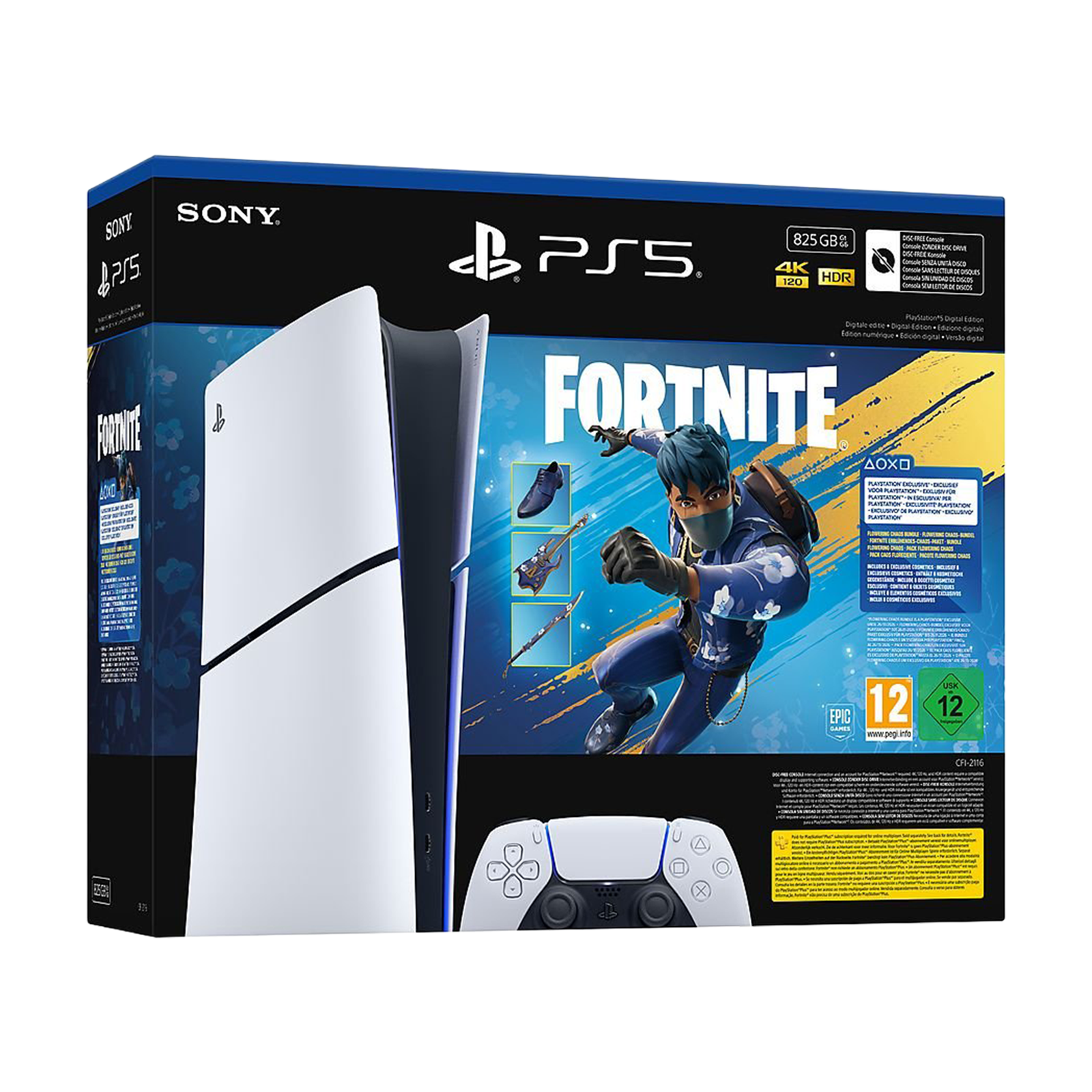 SONY Playstation 5 Slim (Digital) Wei&szlig; 