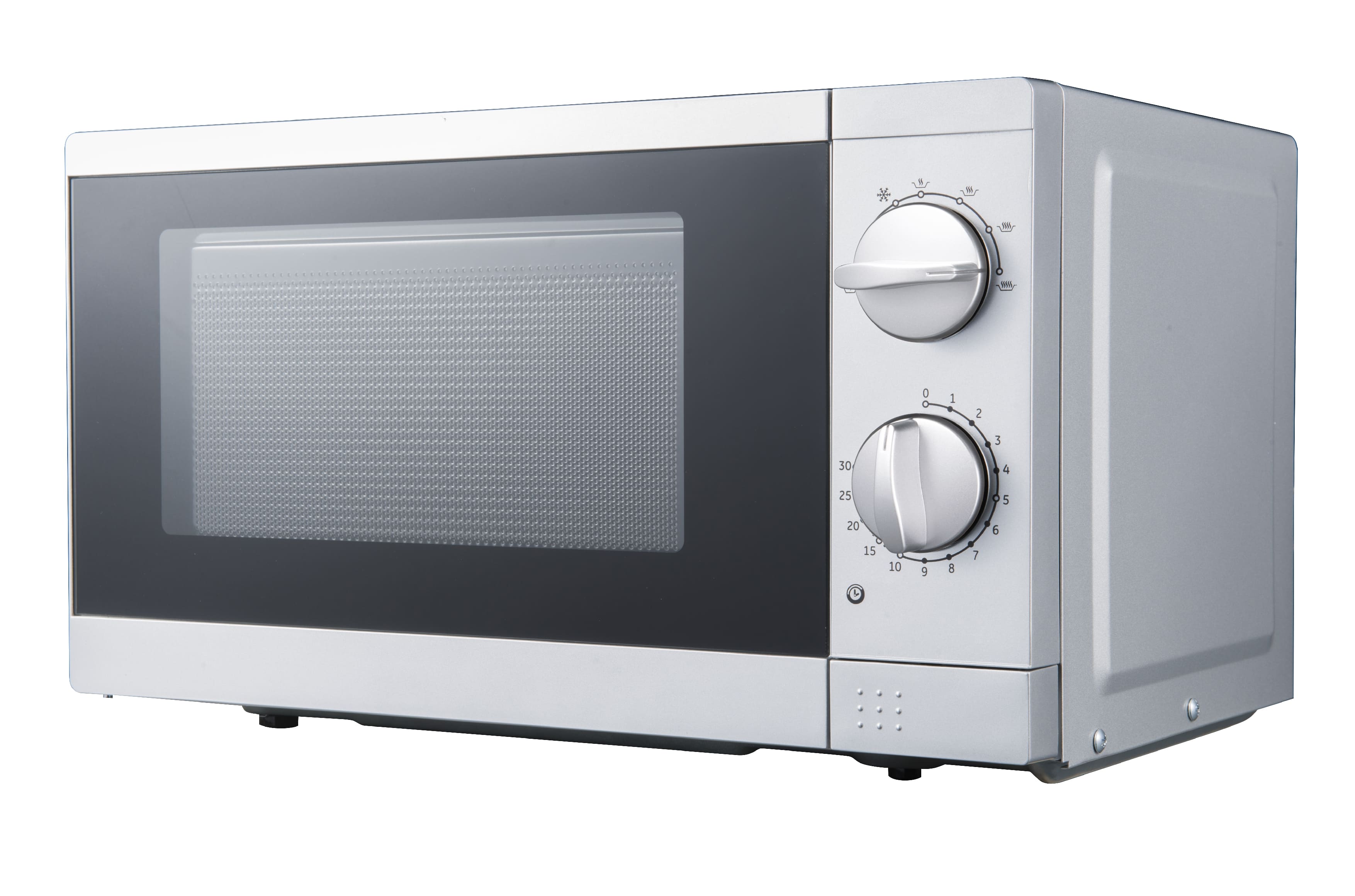 PKM Mikrowelle Unterbau 700-17 UB2 - Silber; Mikrowelle Solo und unterbauf&auml;hig (Zubeh&ouml;r im Karton) 17 Liter, 700 Watt 