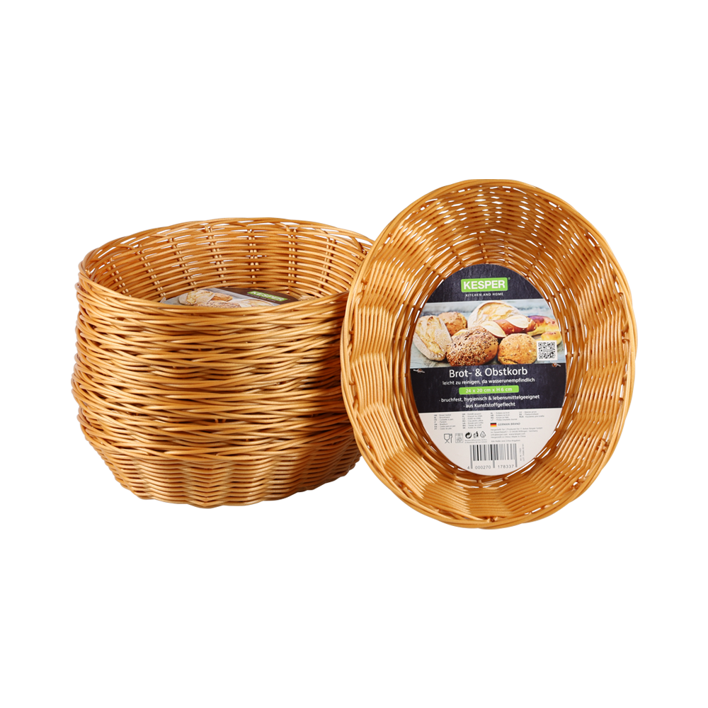 KESPER Brotkorb, Kunststoff (PE) 10er Pack
