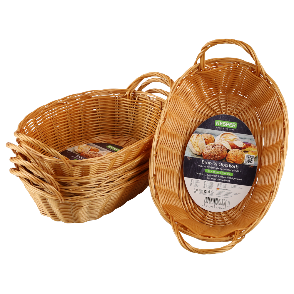 KESPER Brotkorb mit Griff, 5er Pack 