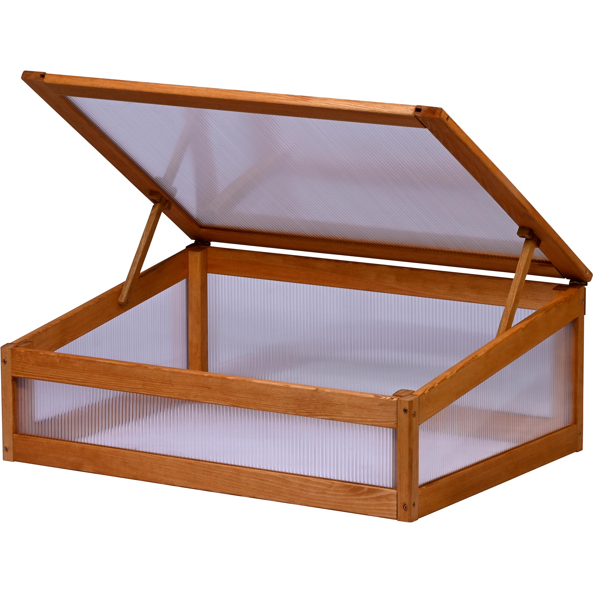 dobar Fr&uuml;hbeetaufsatz Kubus 2.0, Hellbraun 