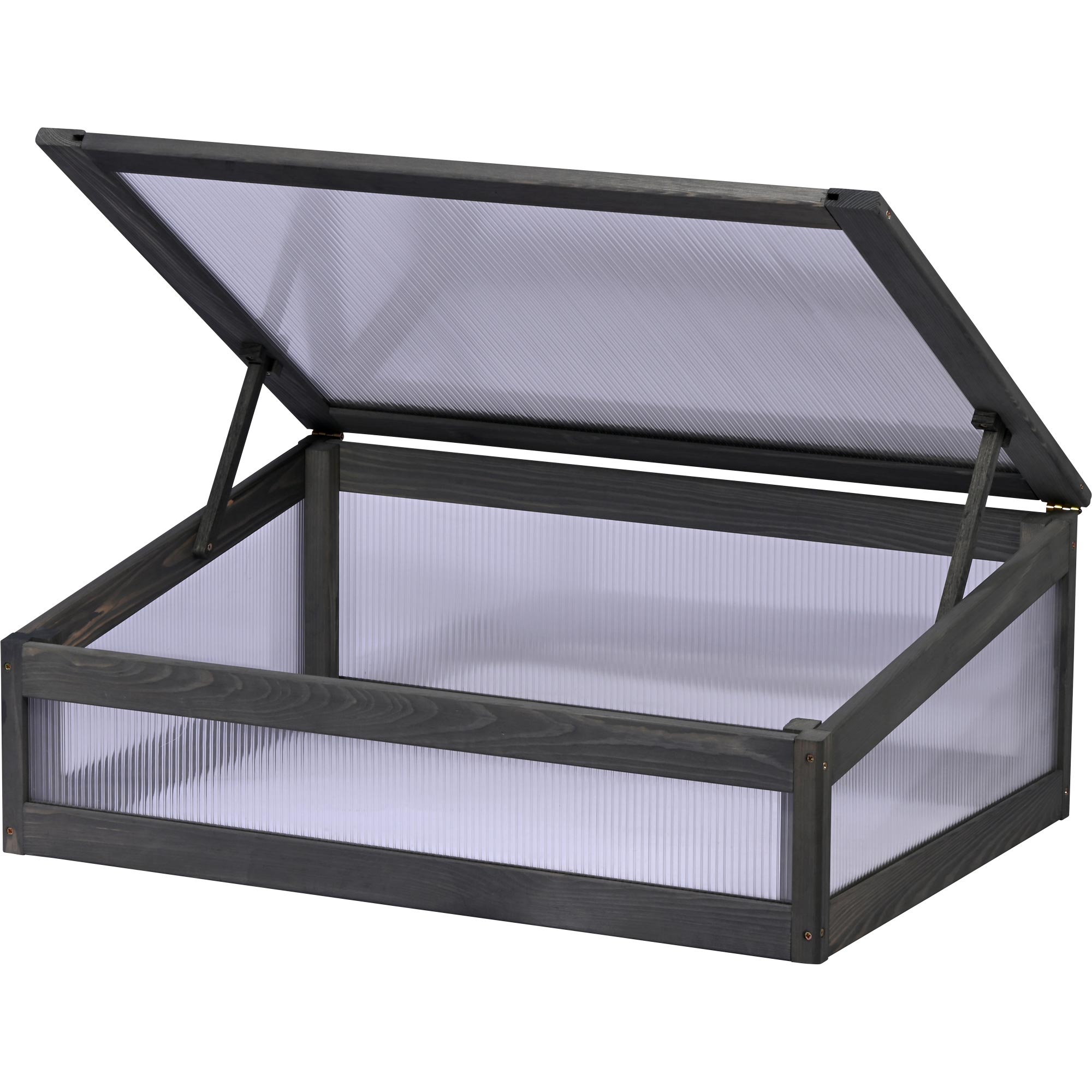 dobar Fr&uuml;hbeetaufsatz Kubus 2.0, Anthrazit 