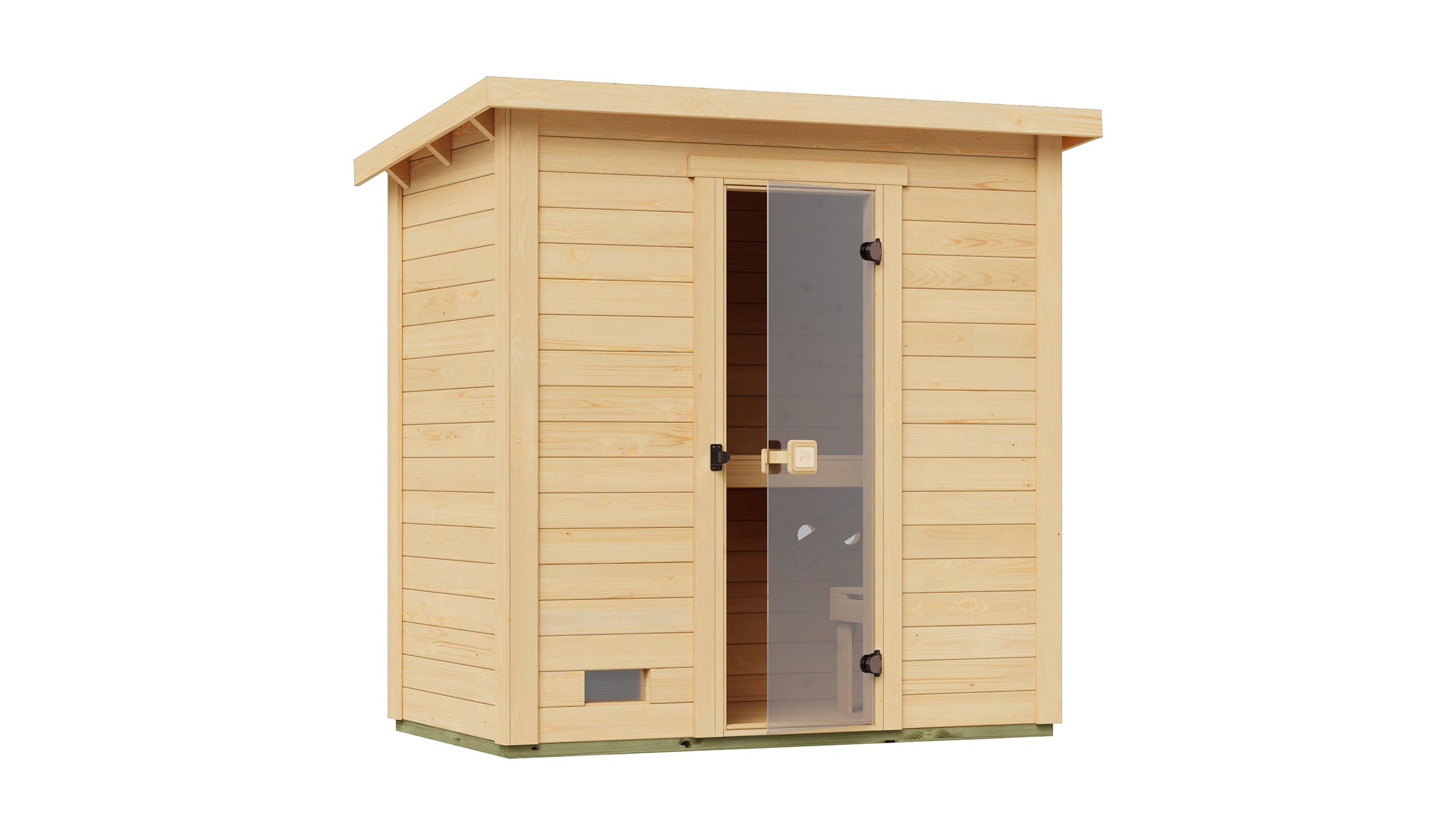 Saunahaus Kaapi 1 mit Ofenschutz 