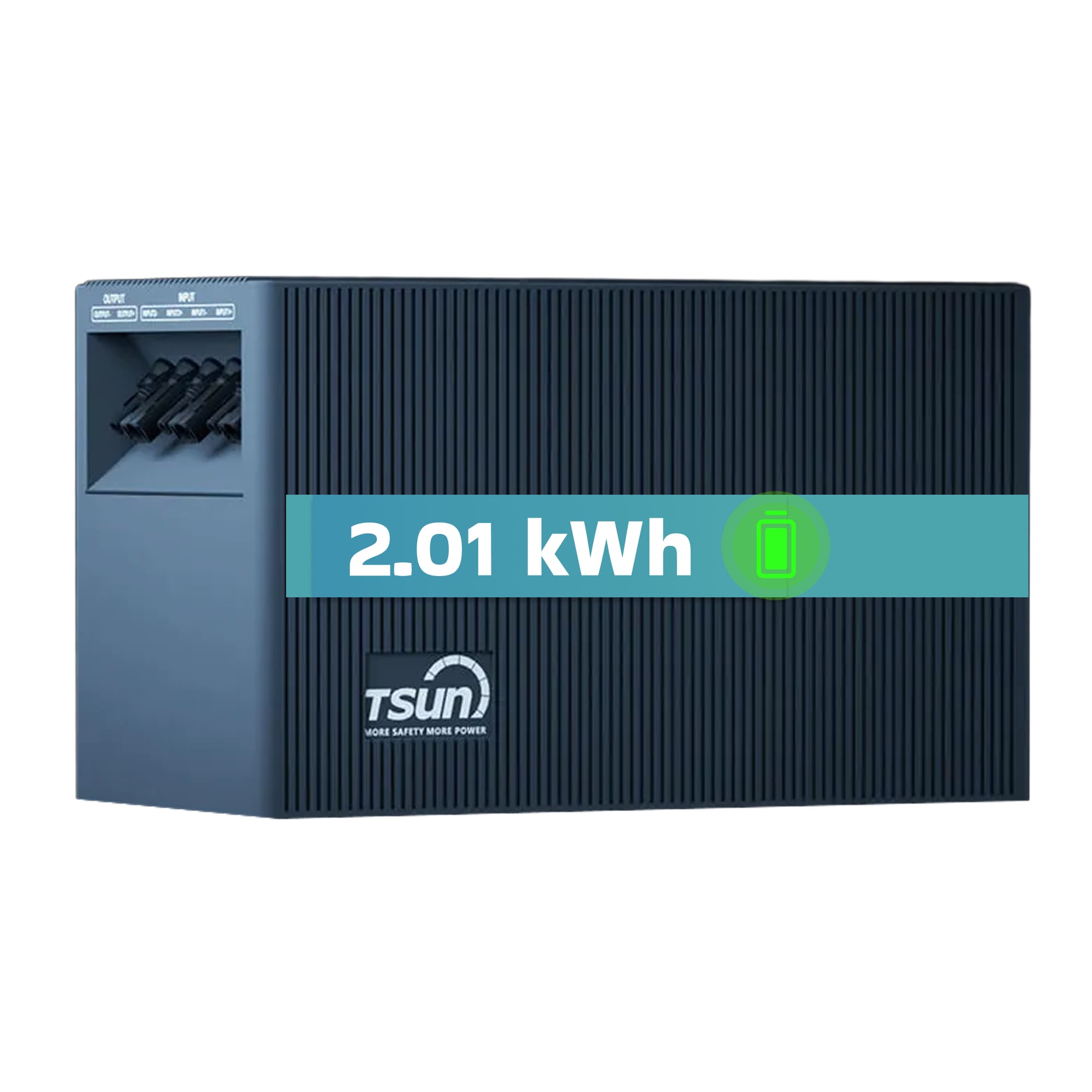 TSUN SOLARCAN TSOL-DCU2000Lite 2&nbsp;kWh DC Solarspeicher LiFePO4, IP65, 2400&nbsp;W PV Eingang, DC-gekuppelte Batterie f&uuml;r Balkon, Dach & Haus, Solarakku 