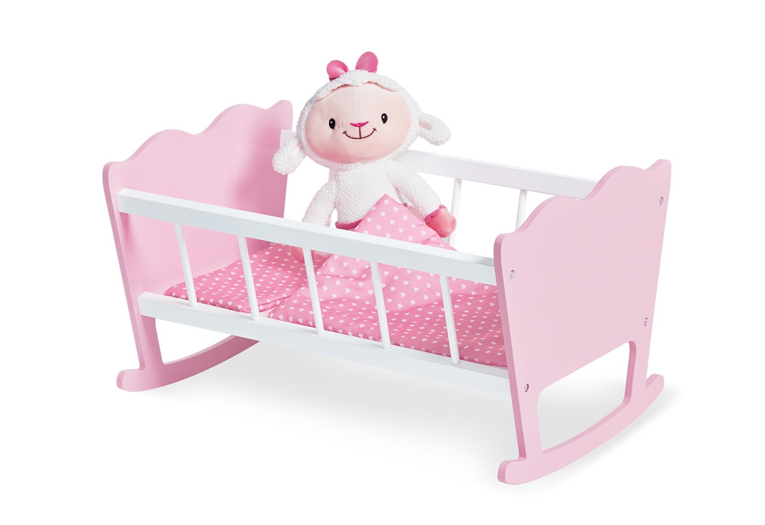 PINOLINO Puppenwiege Jasmin &ndash; wei&szlig; 