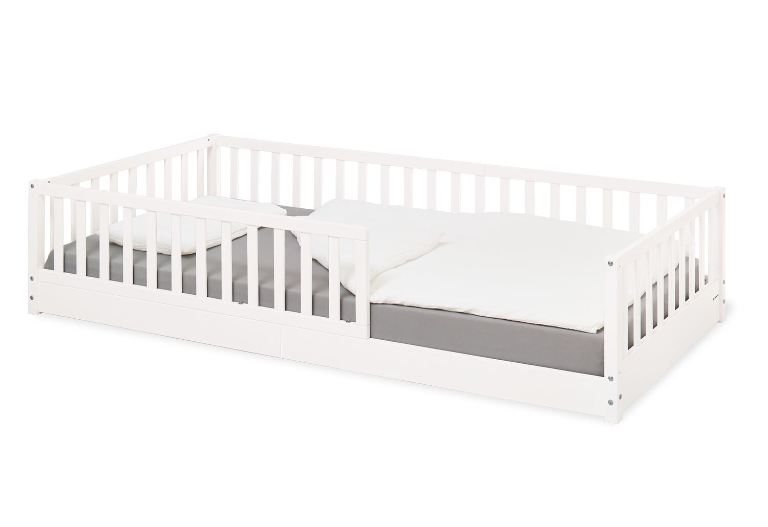 PINOLINO Bodenbett Evi &ndash; wei&szlig; 