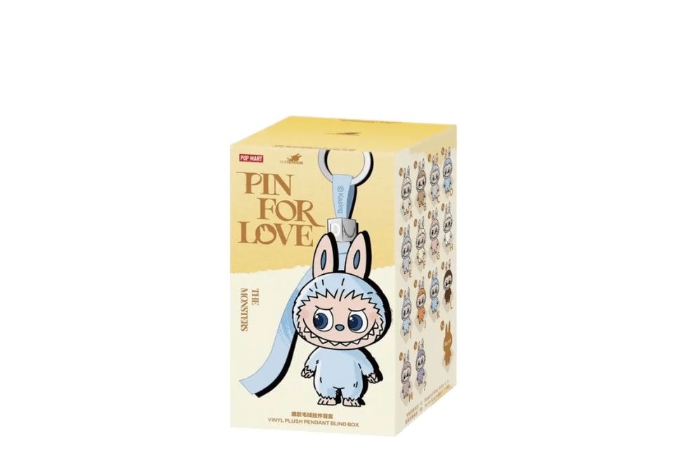 Pop Mart Labubu The Monsters Pin For Love Series (a&ndash;m) Single Blind Box 