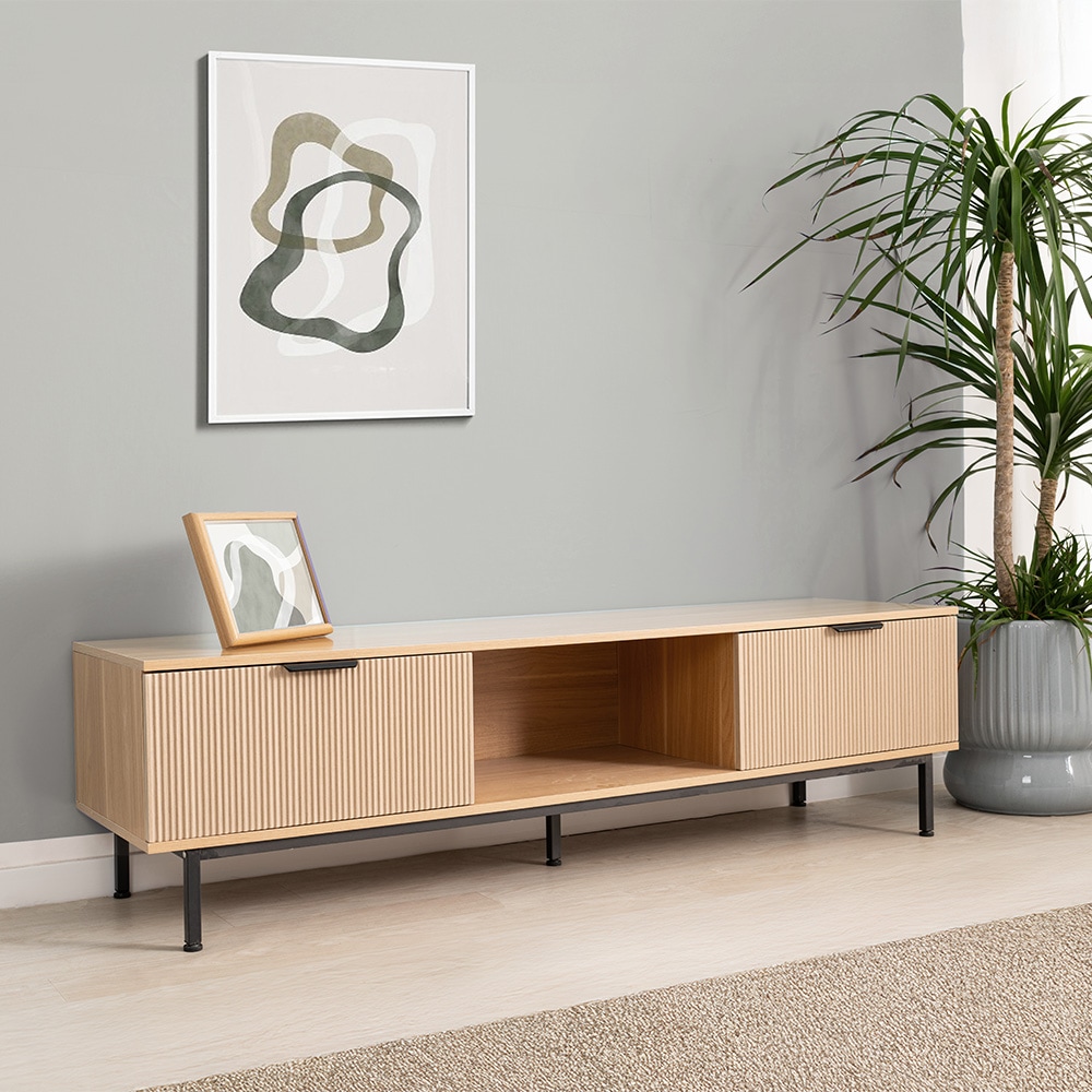 Home Deluxe TV-Schrank NYLA Natur - 160 x 43 