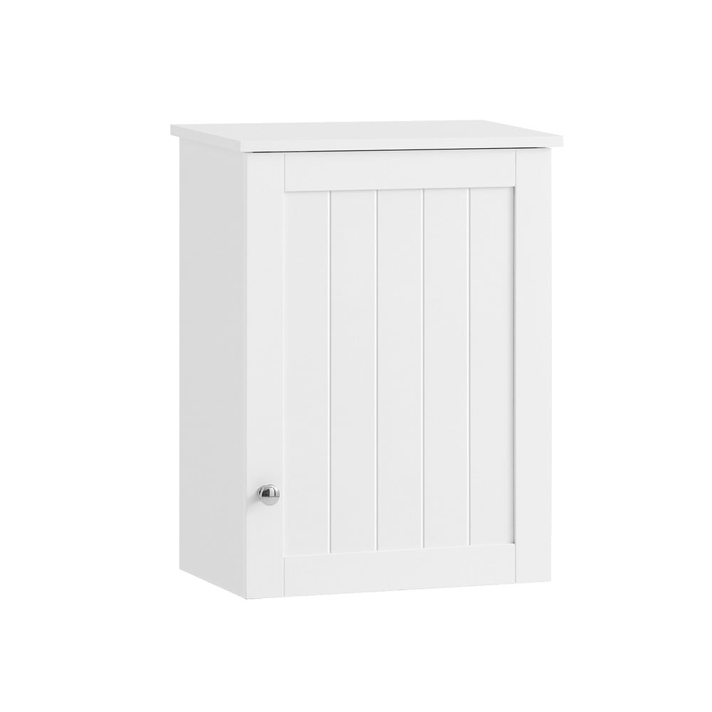 SoBuy H&auml;ngeschrank mit 1 T&uuml;r Wei&szlig; 40x23x52cm Klassisch 
