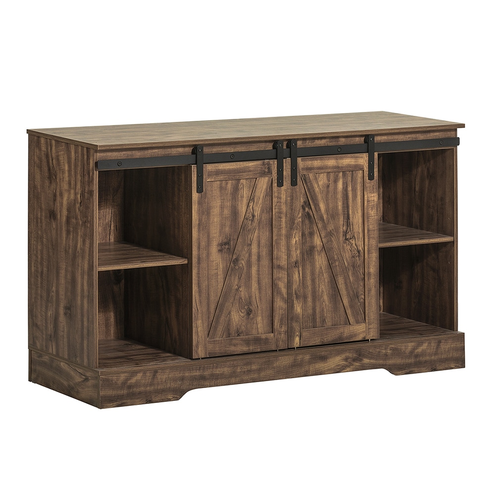 SoBuy Schuhschrank mit 1 T&uuml;r Holzfarbe 120x39,5x70,5cm Modern 