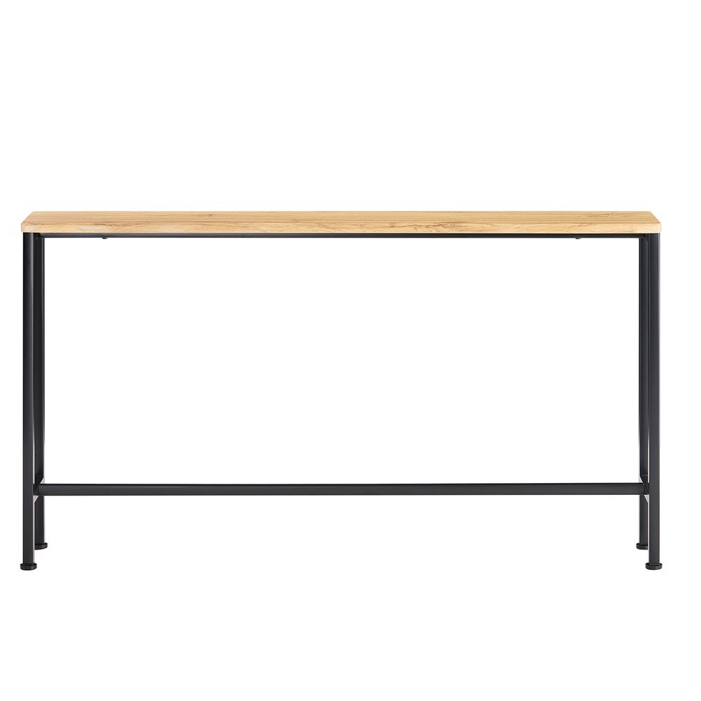 SoBuy Konsolentisch Flur Braun 120x20x65cm Industriell 