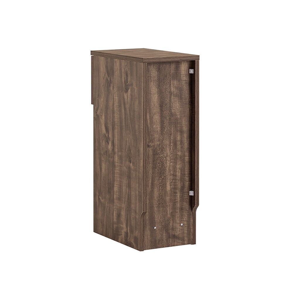 SoBuy Nachttisch mit 1 Schublade Braun 35,1x20,1x60,3cm Modern 