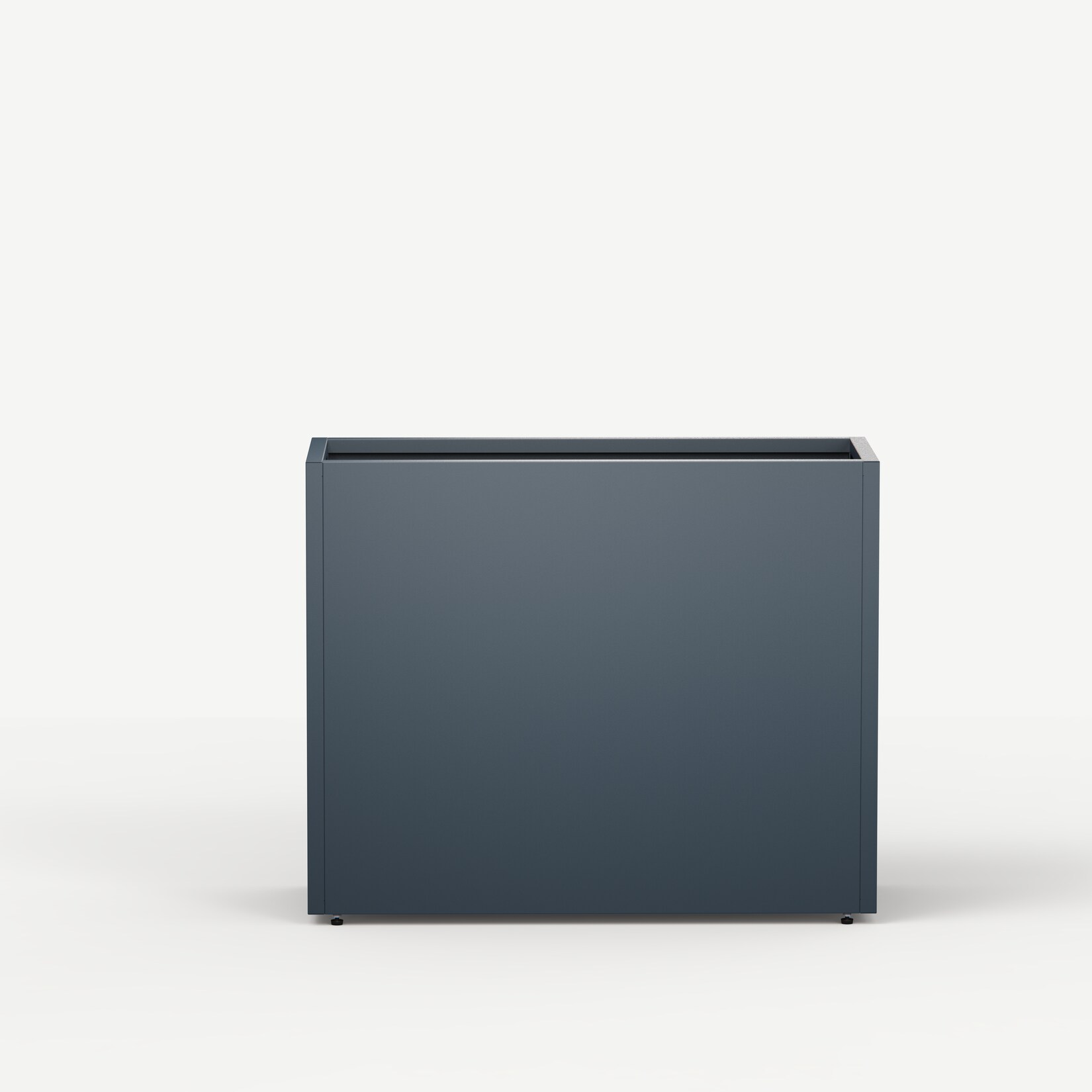 Herstera Garden Pflanzkübel Cube anthrazit   40x100x80cm