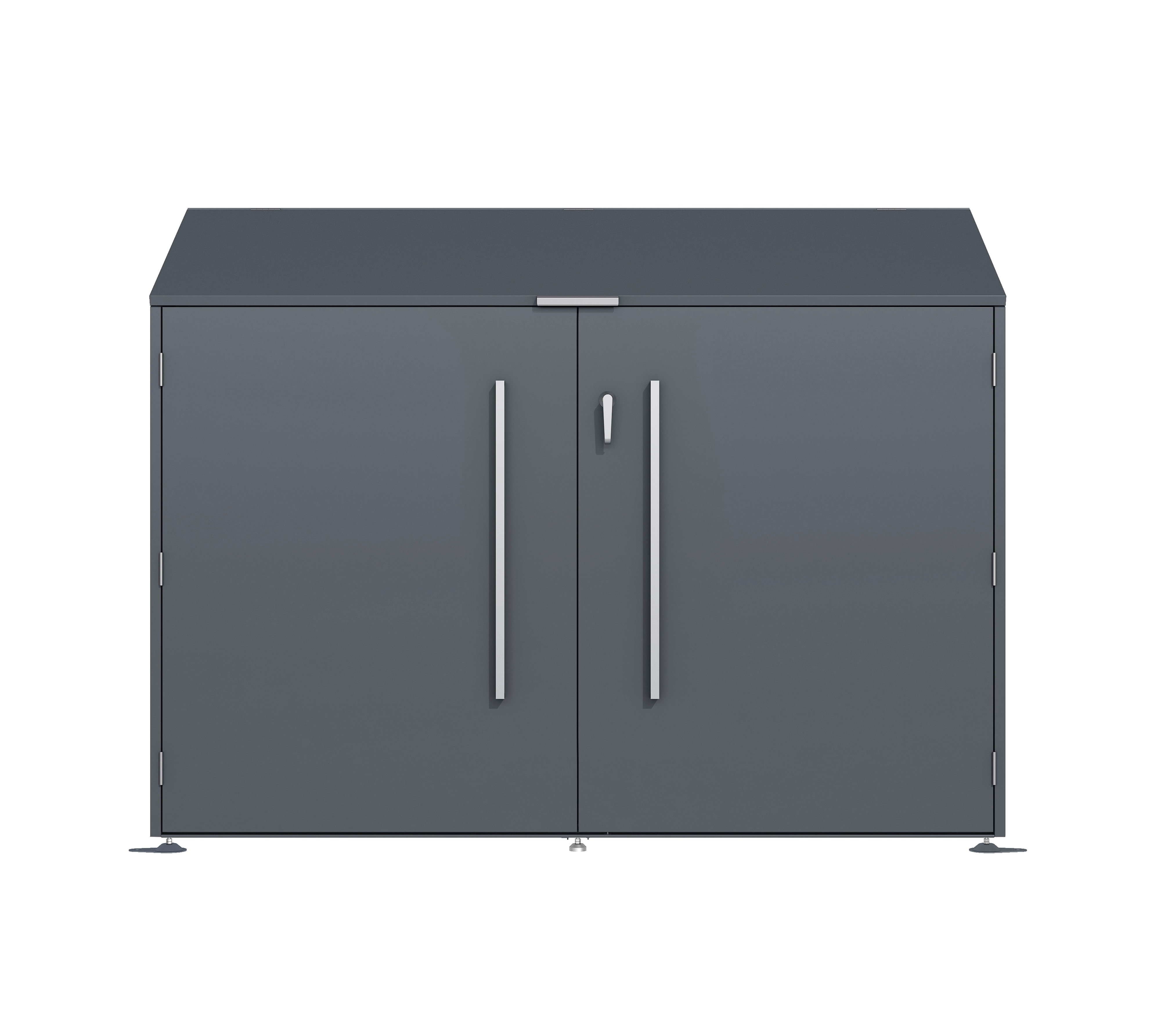 Westmann Fahrradgarage Linea anthrazit | 100x200x154cm 