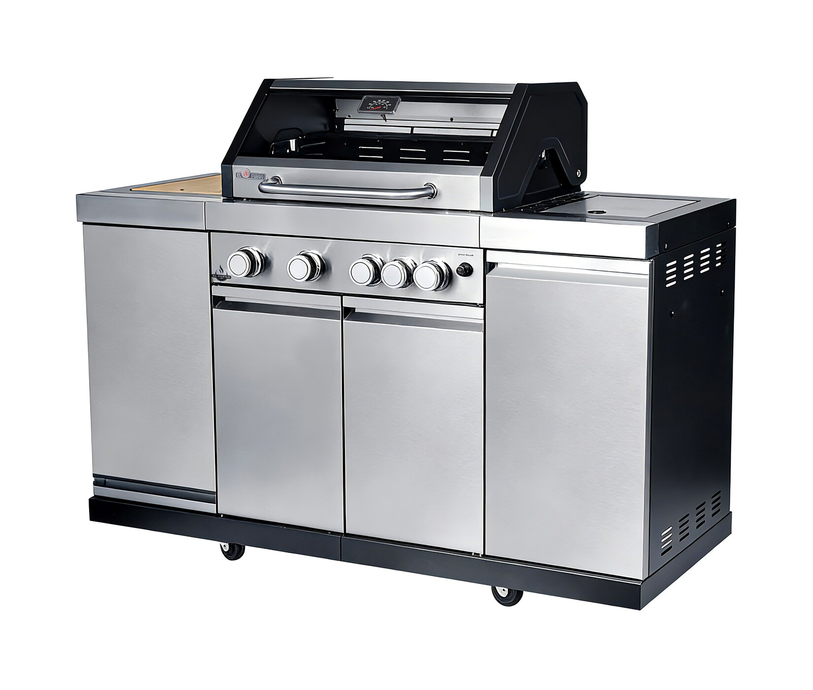 El Fuego® Grillküche "Augusta" 4+1 mit Eisbox