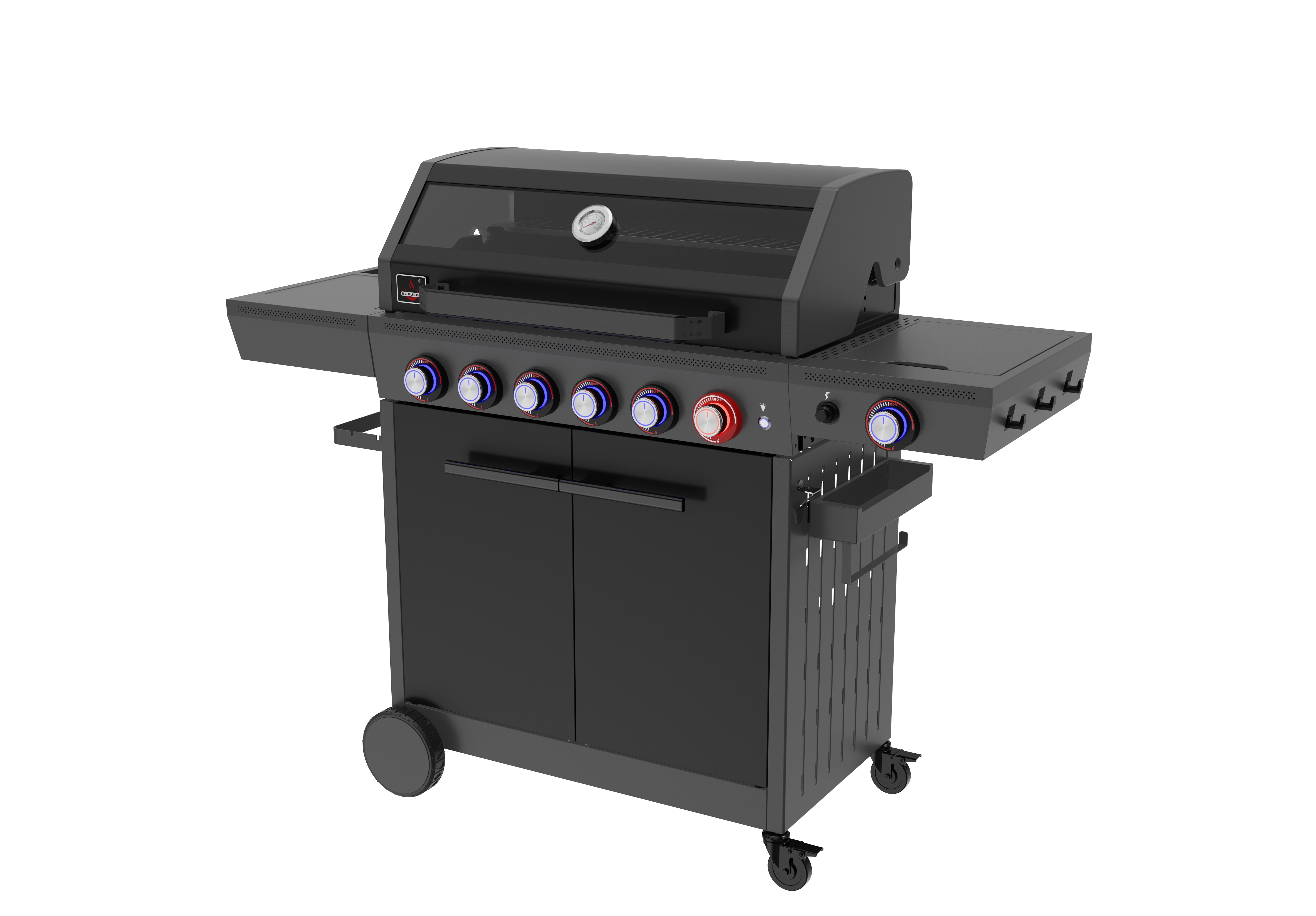 El Fuego&reg; Gasgrill "Key West" 6+1 mit Turbozone 