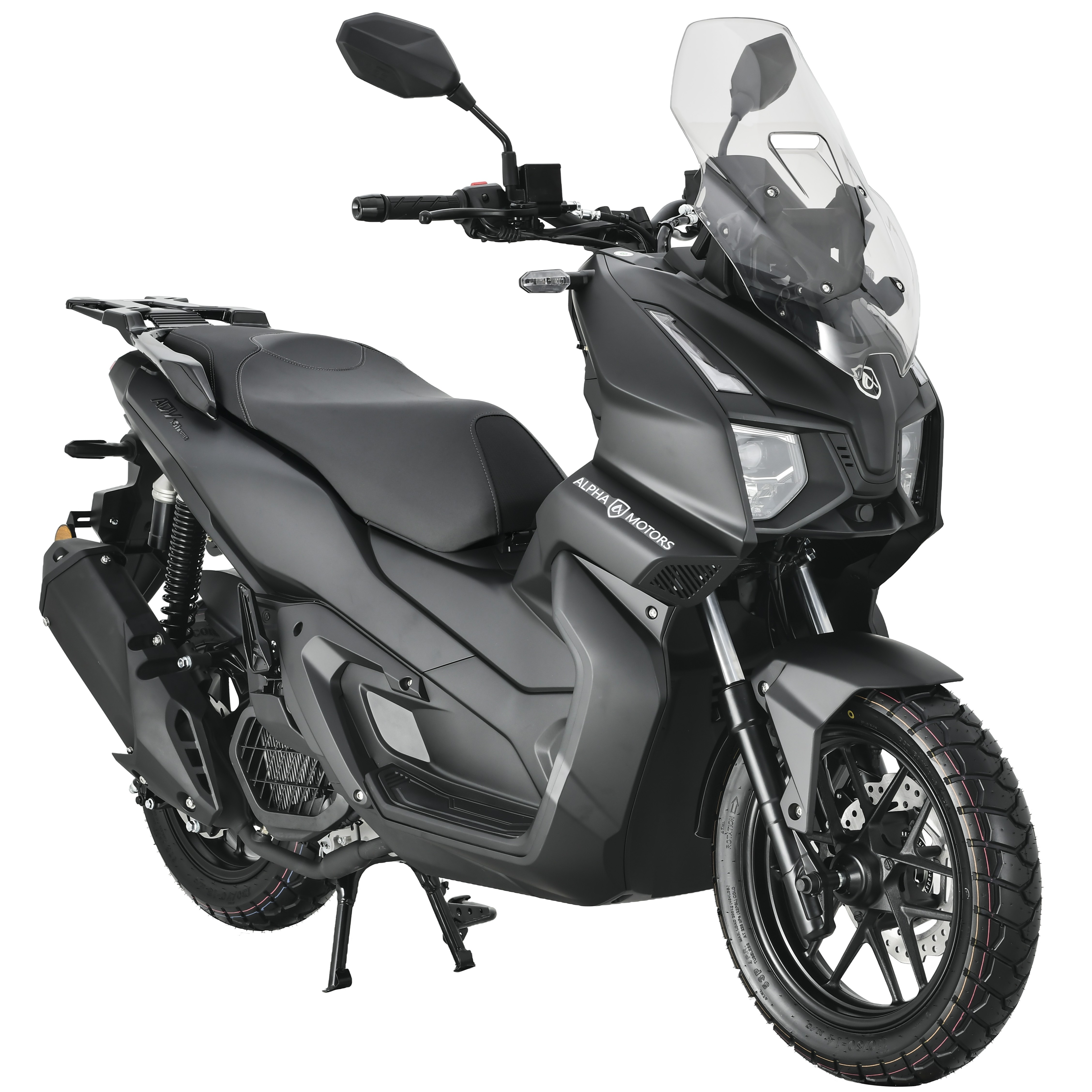 Alpha Motors Motorroller ADV X-treme 125 ccm 90 km/h EURO 5+ schwarz 