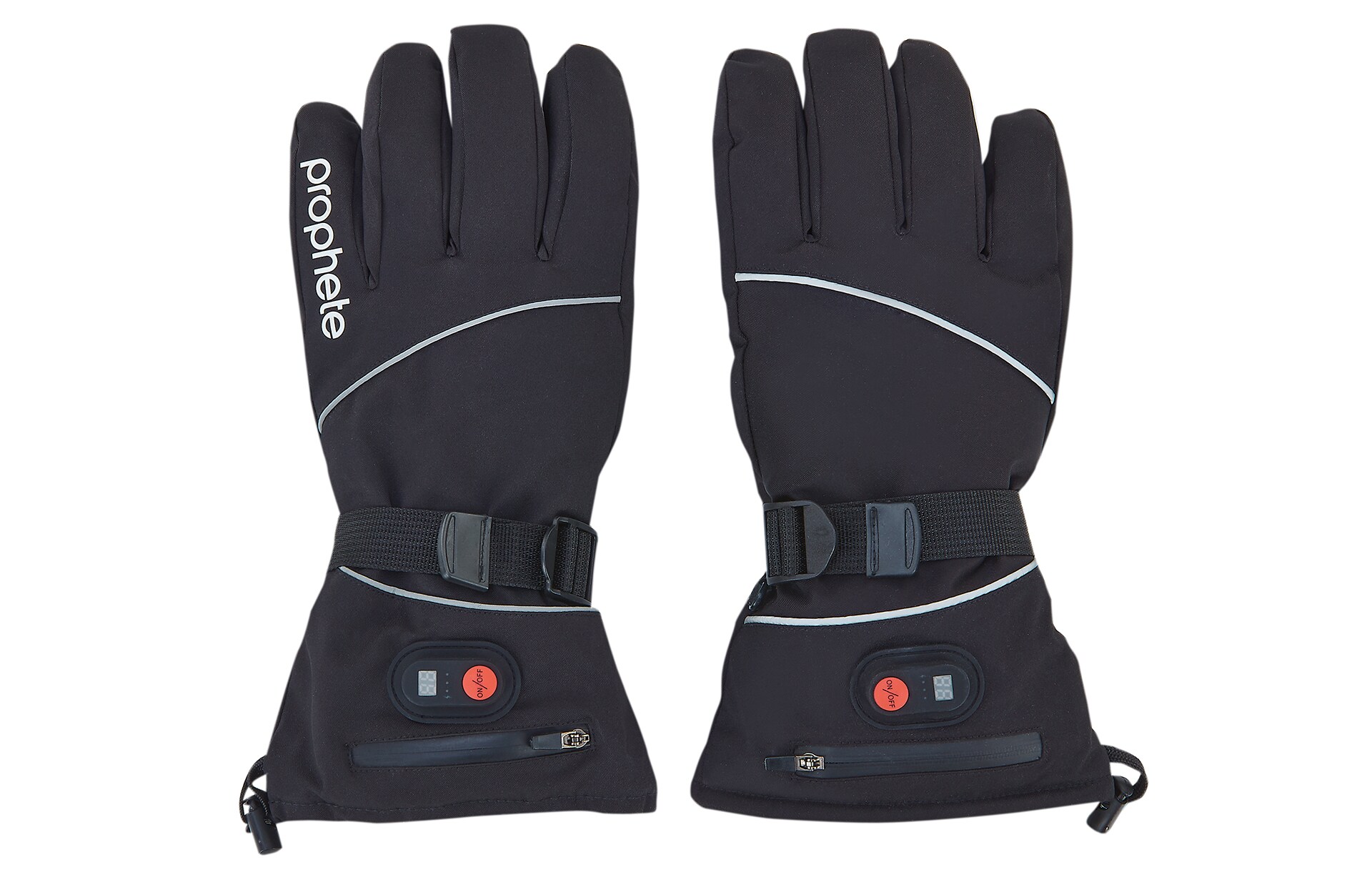 Smart Winterhandschuhe mit Heizfunktion, Gr&ouml;&szlig;e S/M, Fingertouchscreen, 2600 mAh, Farbe: schwarz 