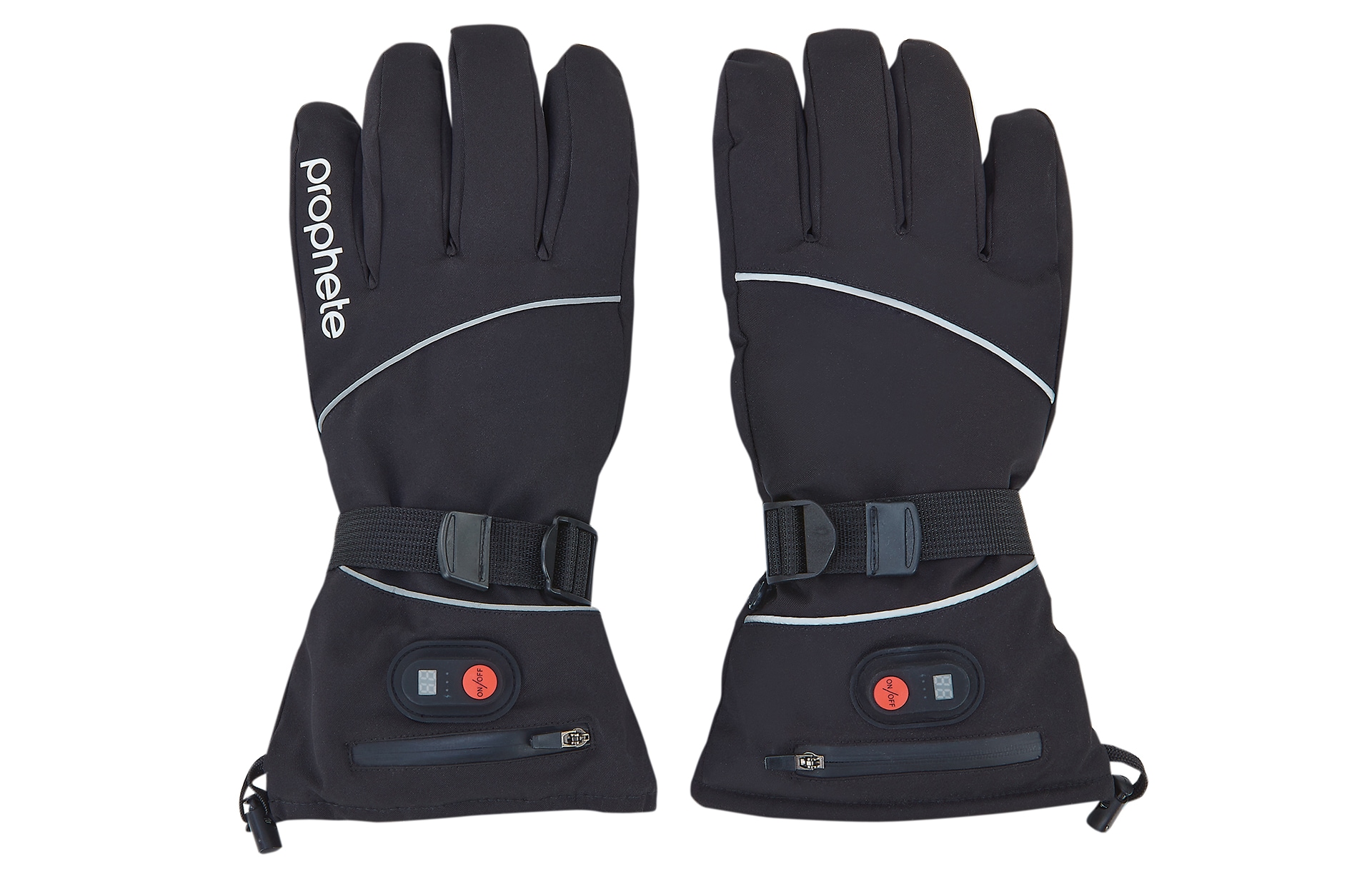 Smart Winterhandschuhe mit Heizfunktion, Gr&ouml;&szlig;e L/XL, Fingertouchscreen, 2600 mAh, Farbe: schwarz 