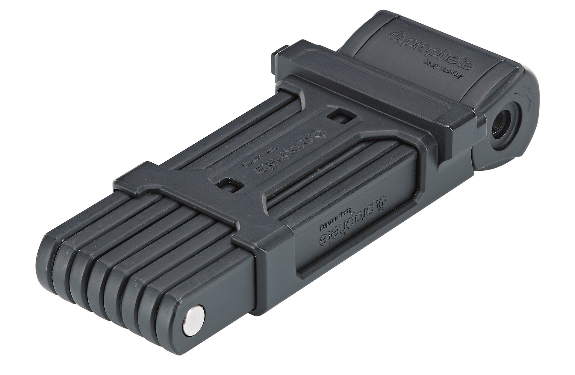 XXL Faltschloss, inkl. 2 Laser-Cut Schl&uuml;ssel (1x mit LED), inkl. Rahmenhalterung, Silikonummantelung, L&auml;nge: 120 cm 