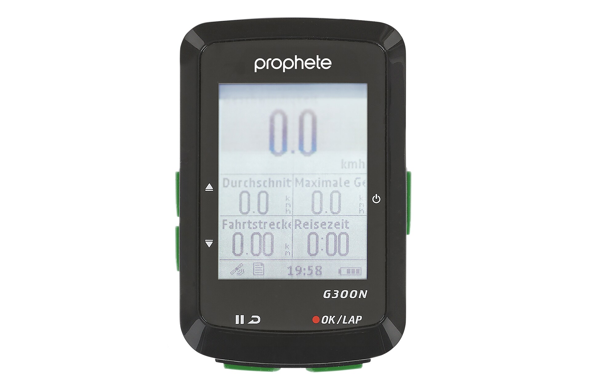 Fahrradnavigationssystem, GPS Computer, 14 Funktionen inkl. Lenkerhalterung, 